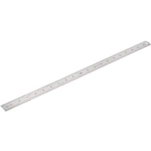 uxcell Straight Ruler 500mm 20 Inch Metric Stainless Steel Measuring Ruler Tools with Hanging Hole Inch & Centimeters Precision Drawing Ruler