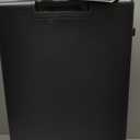 LEVEL8 Luggage Sets 2 Piece, 20/28 inch Hardshell Suitcases Sets, Lightweight Luminous Textured Hardside with Spinner Wheels, Tsa Lock, 2-Piece Set (20/28), Black