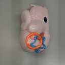 Fuzqq Baby Girl Toys 0-6 Months,Musical Stuffed Animal Plush Toy with Rattle,Soft Newborn Toy for 0 3 6 9 12 Months Girls,Baby Girl Gift,Pink