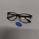 Gaoye Black Blue Light Glasses for Computer & Gaming - Anti UV Ray Lenses, Scratch-Resistant & Comfort Fit, Light Black