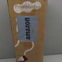 Pamo Babe Portable Crib Baby Playpen with Mattress and Carry Bag Grey