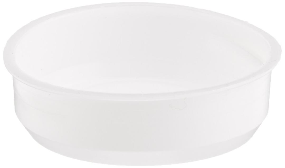 Aviditi Plastic End Caps for Mailing Tubes, 1-1/2 Inch Diameter, White (100 Pack)