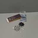 Stocking Stuffers for Men - Snowflake 18 in 1 Multitool Christmas Gifts, 2 Pack Multi Tools for Dad from Daughter Son, Gifts for Father Husband Him (Silver+Black)