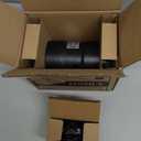 Hon&Guan 4 Inch Inline Booster Duct Fan with Speed Controller - 130 CFM Airflow with 6W Ultra-Low Power and Low Noise