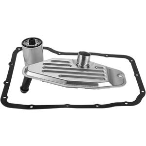 4WD Transmission Filter Kit Transmission Oil Filter Kit - Compatible for 45RFE 545RFE 65RFE 66RFE 68RFE for Ram 1500/2500/3500 for Jeep Grand Cherokee 2001-2013 - Replace Part 5013470AC