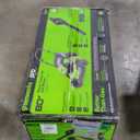 Greenworks 80V 21 Brushless (Push) Cordless Electric Lawn Mower + (500 CFM) Axial Leaf Blower (75+ Compatible Tools), (2) 2.0Ah Batteries and 30 Minute Rapid Charger