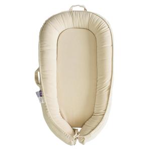 Infant Lounger, Baby Nest Cover for Baby Girls & Boys, Newborn Essentials for Baby 0-12 Months, 100% Cotton Breathable, Portable Travel Bed (CreamyWhite, Corduroy)