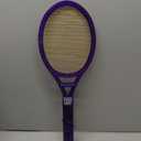 The Executioner Fly Zapper Mosquito, Wasp, Bug, Insect Killer Swatter Electric Fly Zapper Racket Single Layer for Efficient Zapping Indoor Outdoor (Purple)
