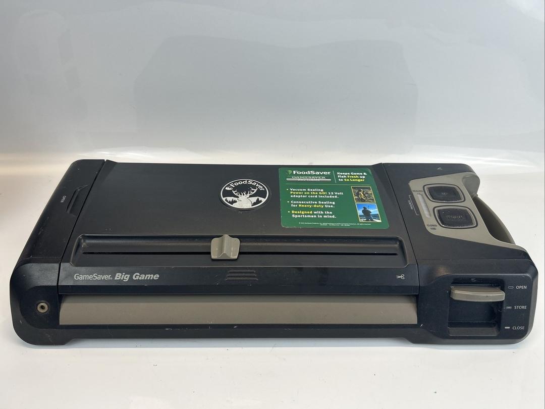 FoodSaver GM710 GameSaver Big Game Vacuum Sealer Food Preservation System
