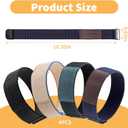 Nylon Sport Replacement Strap Compatible with Hume Band, Adjustable Breathable Wristband for Fitness Tracker