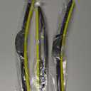 Raidbee Silicone Windshield Wiper blades 3 pack Replacement for Jeep Wrangler 2017 2016 2015 2014 2013 2012 2011 2010 2009 2008 2007 All-Season Silicone Windshield Wipers 15" 15" 12"