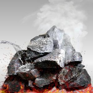 Sauna Rocks/Sauna Stones, 35 lb Box of Lava Rock for Steam Sauna, Sauna Stone