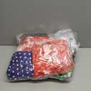 7 Sets Lolita Holiday Porch Goose Outfits 23" Fall Autumn Goose Clothes Dress and Hat Costume Set for Halloween Thanksgiving Day Birthday Patio Yard Lawn Statue Decor