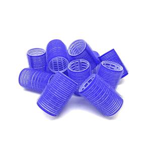 Set Of 12-40 Mm (1-1/2) Self Grip Hair Rollers Pro Salon Hairdressing Curlers Large For Long Hair