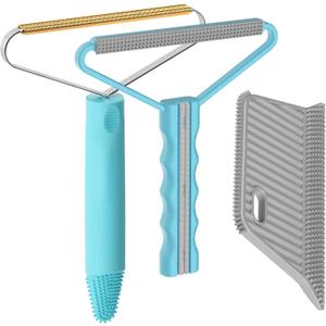 Pet Hair Removal Tool,Carpet Rake,Pet Hair Remover,Lint Remover,Pet Hair Removal Soft Rubber Sheet,Pet Hair Remover for Couch,Lint Shaver,Dog Hair Remover and Cat Hair Remover(3Pcs)