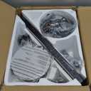 Ceiling Fans with Lights, 52 Inch Modern Ceiling Fans with Lights and Remote Control, DC Reversible Motor, Noiseless, 3CCT, Ceiling Fan for Bedroom, Living Room, Apartment Indoor/Outdoor Use (Black)