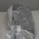 BEQHAUSE Kitchen Rugs and Mats 2PCS, Non-Slip Kitchen Mats for Floor, Absorbent and Stain Resistant Kitchen Runner, Machine Washable Rugs for Kitchen, Laundry & Sink, 24"x36"+24"x60", Charcoal