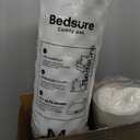 Bedsure Orthopedic Dog Bed Medium Size Dogs - Washable Medium Dog Cat Bed Waterproof, Comfort Pet Couch Sofa with Washable Removable Cover, Pets Bed with Nonskid Bottom, Ivory, 28"