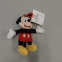 Mickey Mouse 6" Plush Zipper Pull  Soft Toy Clip Accessory for Bags and Backpacks