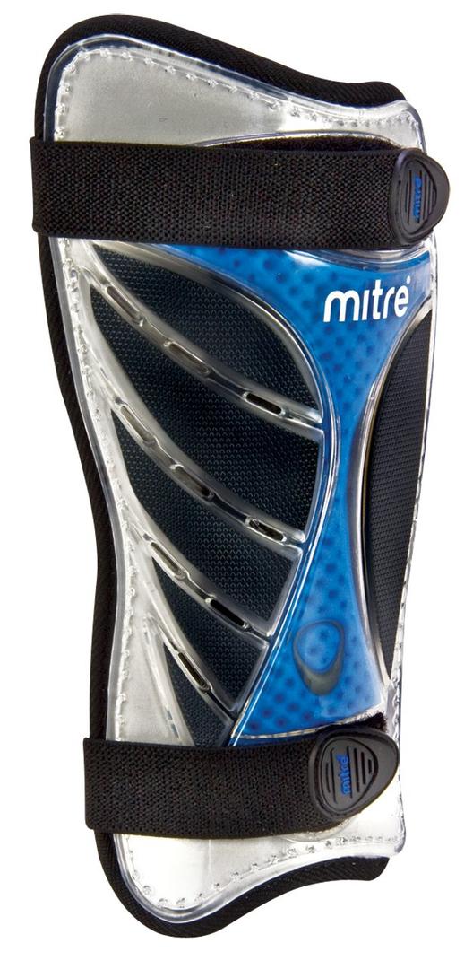 Regent Mitre Recoil IP Shin Guard (X-Large, Blue)