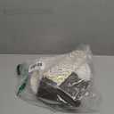 200 pieces of white and gold birthday party supplies, disposable happy birthday tableware set, gold plastic knives, forks, spoons, straws. Birthday themed tray, cup,25Guestswhite