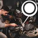 3 x Zpana 100PCS Oil Drain Plug O-Ring, OEM#11105 Nitrile Rubber Motorcycle Oil Pump Gasket Replacement, Motorbike Engine Transmission Drain Plug Seal Washers, Compatible with Davidson