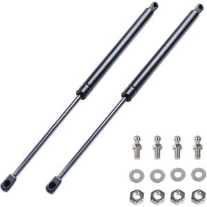 15" 45Lbs/200N Universal Lift Supports Struts Gas Spring Shock Lid Stay Prop Replacement for Pickup Truck Cap Tool Box Lid Camper Window Shell Snugtop Tonneau Leer Topper Cover