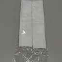 Silicone Stove Counter Gap Cover (2 Pack),Easy Clean Heat Resistant Wide & Long Kitchen Stove Gap Filler,Seals Spills Between Counters, Oven, Stovetops, Washing Machines, Washer, Dryer(21in, White)