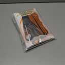 2 x 4 Packs Total 39 Feet Halloween Parade Floats for Trailer Car, Black Orange Foil Fringe Garland Tinsel Streamers Banner Table Skirts for Halloween Dia De Los Muertos Homecoming Birthday Party