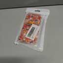 Fall Leaves Pumpkin Acorns Phone Case Compatible with iPhone 17 Pro, Aesthetic Autumn Halloween Phone Cover for iPhone 17 Pro