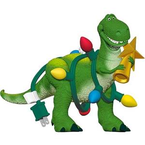 Hallmark Keepsake Disney Toy Story Christmas Ornament (Wrapped-Up Rex)