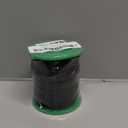 Usew 1/8-Inch (3 mm) Black Round Heavy Elastic Cord 20-Yards with Plastic Spool