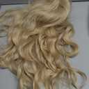Long Blonde Wig Wavy,Long Blonde Curly Wig Cosplay,Halloween Costume Wigs For Women
