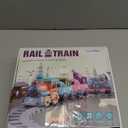 Train Set for Toddler Toys,Electric Train Toy for 3-5 Year Old Boy Gifts, Christmas Trains Set for Kids Ages 4-8 with Music, Light,Tracks,Kid Toys for 4 5 6 Year Old Boy Girl Christmas Birthday Gifts