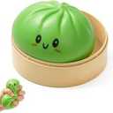 Dumpling Squishy, Squishy Dumpling Mystery Box (Light Green)