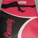 Buauty 2 Pairs Sheer Black Tights for Women -20D High Waist women's Pantyhose,Plus Size Nylon Stockings (Medium)