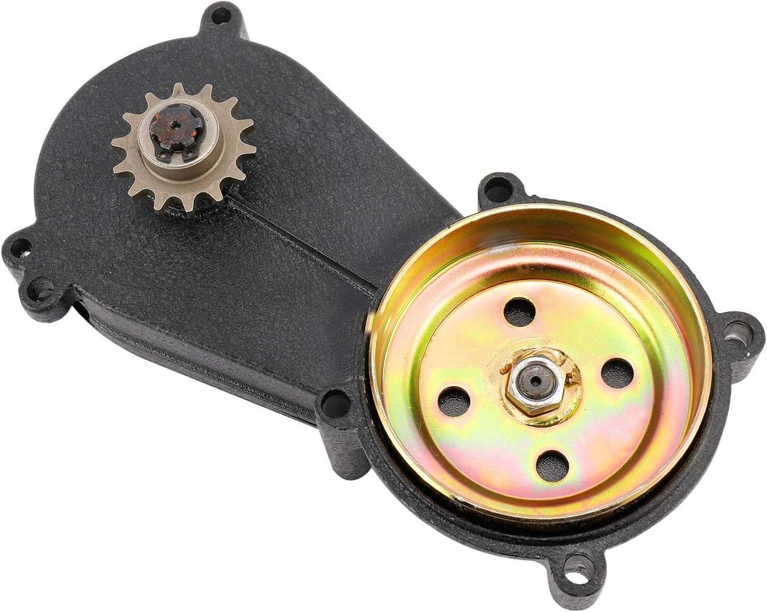 NovelBee Motorcycle Transmission Gear Box for 47CC 49CC 2-Stroke Engine Mini Pocket Bike (Black)