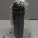 Insulated Water Bottle Sports Stainless Steel Water Bottle with Straw Travel Leakproof,19 Oz,Black 10