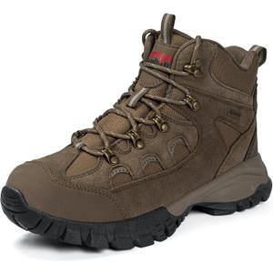 R CORD Womens Hiking Boots Waterproof Lightweight - Anti-Blister Non Slip Outdoor Shoes with Ankle Support for Trail, Camping, Backpacking 9.5