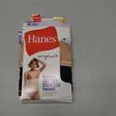 Hanes Women's Originals Thong Panties, Breathable Stretch Cotton Underwear, Assorted, 6-pack (L)