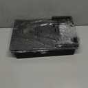 Spacrea Desk Organizer and Accessories, Computer Monitor Stand Riser with Drawer and 2 Pen Holders, Office Desk Accessories & Workspace Organizers for Office Supplies (Black)