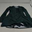 Long Sleeve Swimsuits for Women UPF 50+ Swim Dress Swimwear One Piece Bathing Suit with Skirts Rash Guard Over 50 (Medium, Dark Green)