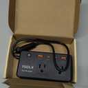 300W Car Power Inverter - YSOLX Dual DC 12V to 110V AC Car Outlet Adapter to Wall Plug, 24W Fast Charging USB-C&USB-A, Portable Charger Converter with for Laptops, Phones