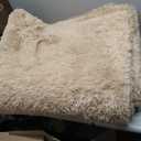 yongyangjuxin Fluffy Rug Shag Area Rug, Beige 8x10 Area Rugs for Living Room, Large Shag Area Rugs for Bedroom Kids Room Home Decor, Upgrade Anti-Skid Rectangular Fuzzy Rugs