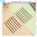 24 Packs Mini Golf Pencils Bulk with Sharpener 3.5 Inch Small HB Travel Portable Pre-sharpened Short Pencils for Operation Boxes Gift Wedding Golf Party Favors Supplies