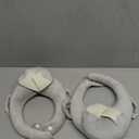 FIKETLXU 2 Pack Baby Pillow, Breastfeeding Pillow, Nursing Cushion for Bottle Feeding Comfort, Arm & Wrist Relief Pillow for Infant Care（Gray）