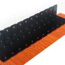 12 Pack - L 4" x H 3" x W1.5, 5mm Thick Black L Shelf Bracket, Iron Shelf Brackets, Metal Shelf Brackets, Floating Shelf, Shelf Supports with Screws