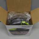 Ourokhome Manual Food Processor Vegetable Chopper, Portable Hand Pull String Garlic Mincer Onion Cutter for Veggies, Ginger, Fruits, Nuts, Herbs, etc., 500ml, Grey (Gray)