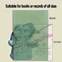 HINUGO Cute Elephant Bookends Decoration, Book Ends for Heavy Books, Book Holders for Shelves in Home Office Childrens Rooms Desk Bookshelf, Great Christmas Birthday Gift