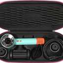 Travel Carrying Case for Dyson Supersonic Hair Dryer Compatible with Dyson HD16 HD15 HD08 HD07 HD03 HD01 Black